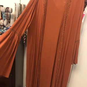 Bell sleeve cardigan